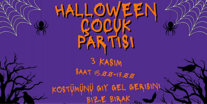 Halloween Çocuk Parti - Endemik İncek - Ankara