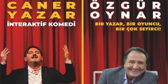 Caner Yazar Özgür Oynar - Ege Üniversitesi Konak Atatürk Kültür Merkezi - İzmir