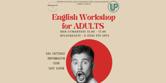 English Workshop for ADULTS - Coffee Up Bahçelievler - Ankara