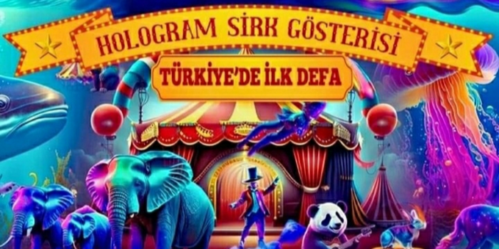 Hologram Sirk Gösterisi - Eskişehir Yunus Emre Kültür Merkezi - Eskişehir