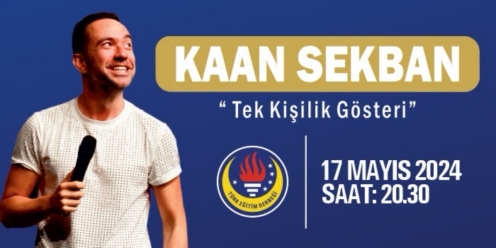Kaan Sekban - Tek Kişilik Gösteri - Ata Sahne - Ankara
