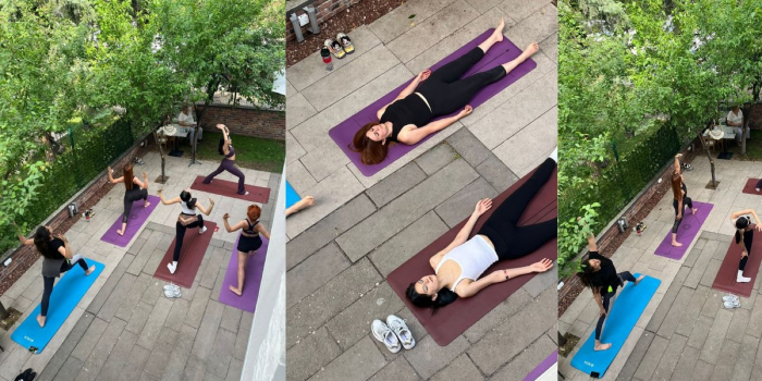 Bahçede Yoga - Noa Coffee & Art - Ankara