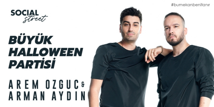 Arem & Arman - BÜYÜK HALLOWEEN PARTİSİ - Social Street - Ankara