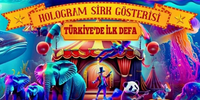 Hologram Sirk Gösterisi - Türkiye'de ilk defa - Niğde İl Turizim Kültür Merkezi - Niğde